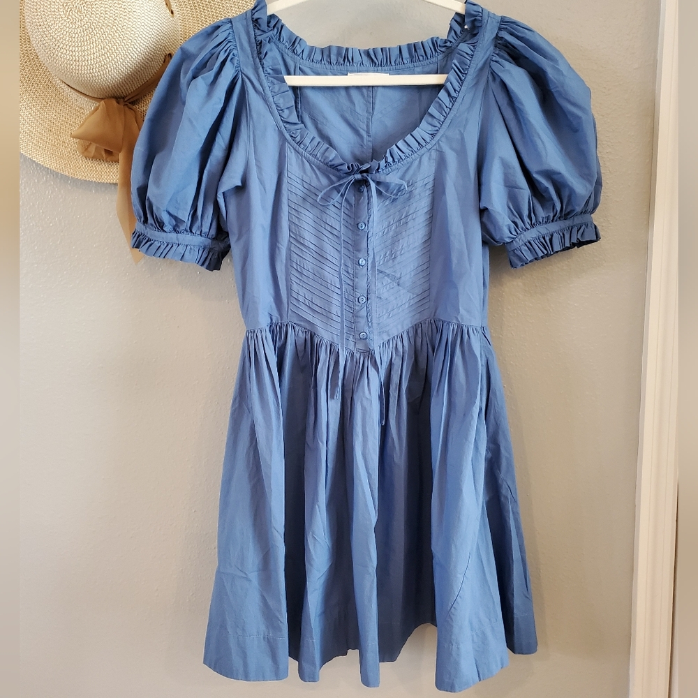 Doen Blue Mini Dress